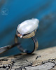 pierścionki srebrne Biwa Pearl Ring 1