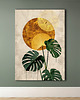 plakaty Monstera - Plakat, druk - Chiński Orient, Harmonia Zen, Roślinny #60 1