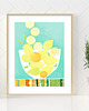 plakaty Plakat dekoracyjny do kuchni, cytryny 1