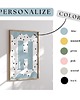 plakaty Plakat Personalizowany imię dziecka inicjał 7