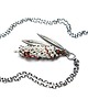 srebrne naszyjniki Kiścień Royal Ruby - naszyjnik 8