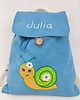 torebki, worki i plecaki dziecięce Plecak ze ślimaczkiem, imienny prezent dla dziecka 1