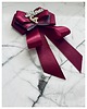 broszki Brosza  / Krawat w kolorze burgund  z Reniferem Exclusive 4