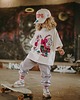 t-shirty dla chłopców T-shirt oversize Teddyland biała dziecko 3