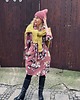 czapki damskie CZAPKA Beanie merino pudrowy róż daboo 3