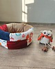 legowiska dla psów i kotów Legowisko patchwork dla kota lub małego psa 3