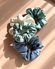 gumki do włosów Niebieska gumka do włosów scrunchie Milou 1