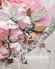 kartki scrapbooking Kartka w kształcie serca  KOCHAJ CAŁYM SERCEM 1