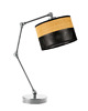 lampy stołowe Eklektyczna lampa stołowa w kolorze czarnym ASMARA DUAL 3