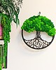 Ozdoby na ścianę Drzewo życia z mchu, 39cm 2