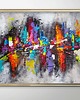 plakaty Plakat- kolorowa abstrakcja 4