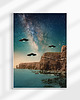 plakaty Plakat / Surrealistyczny Kolaż / UFO 1