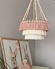 lampy do pokoju dziecka Lampa wisząca do pokoju dziecięcego, chwosty, koraliki 2