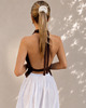topy damskie Brown Baby - top z otwartymi plecami 1