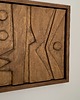 figurki i rzeźby Drewniana płaskorzeźba Tablica 2