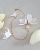Biżuteria ślubna Bransoletka white z tiulem nude/gold z kolekcji Blossom Garden 3