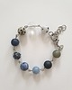 bransoletki z kamieni naturalnych Bransoletka FANABERIA, kulki, angelit, labradoryt, turmalin, jaspis, lapis 2