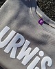 bluzy dla dziewczynki Bluza dziecięca URWIS - szara 2