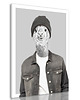 obrazy OBRAZ NA PŁÓTNIE-ALPAKA BOY-70x100 1