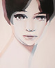 plakaty Anna Karina. Plakat na podstawie obrazu olejnego. 1