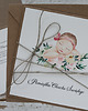 kartki scrapbooking Kartka na chrzest z kopertą 2