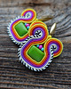 kolczyki soutache Nubi- Etniczne i kolorowe kolczyki soutache 3
