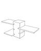 meble - inne Stand bufetowy CUBO (wariant 1) 3