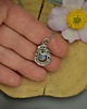 wisiory Mały wisiorek niebieski labradoryt wire wrapping 5