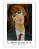 plakaty Plakat reprodukcja Amadeo Modigliani 'Madame Kisling' 1