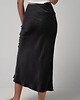spódnice midi Czarna spódnica tulipan, DEEP BLACK 3