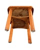 stoliki kawowe Kwadratowy stolik kawowy w stylu art deco, Niemcy lata 50. 7
