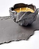 świeczniki i świece Świeca z wosku pszczelego w ceramicznej czarce KURINUKI 7