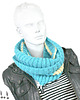szale damskie ::: HELLO! blue ::: 2