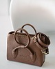 torebki do ręki BOW BAG - skórzana torebka - brąz orzechowy 8