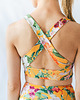 biustonosze damskie Biustonosz sportowy Simple Cross - Sunny Summer 3