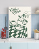 grafiki i ilustracje PLAKAT kawa, coffee time, prezent dla kawosza, do kuchni 1