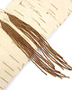 kolczyki szklane Boho Beauty - miedziane 1