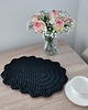 podkładki do kuchni Podkładka owalna szydełkowa ze sznurka 28cmx40cm 3