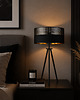 lampy stołowe Czarno-złota lampa stołowa na trójnogu ALTA GLAM w stylu glamour 1