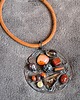 wisiory Wisior z minerałami, taki inny. Handmade dla koneserki kochającej unikaty 2