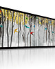 obrazy Obraz na płotnie PEJZAŻ ORIGAMI- 150x60cm 444 2