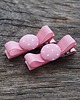 ozdoby do włosów dla dzieci Spinki do włosów  z guziczkiem PEONY PINK 1