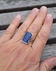 pierścionki - różne Lapis lazuli - pierścionek regulowany 1