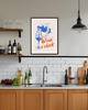 plakaty PLAKAT wino, wino grafika, wine o clock, ozdoba do kuchni 3