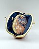portfele damskie Peacock Navy Double 5