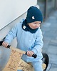 czapki dziecięce Czapka z kominem dziecięca wiosenna - morski 1