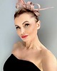 fascynatory Fascynator brudny róż /inne kolory 3