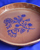 patery i talerze Ręcznie wykonana patera ceramiczna czerwona 1