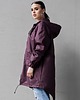 kurtki damskie Kurtka / płaszcz typu parka burgundowa 5