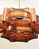 lampy wiszące Lampa wisząca, lata 60, Svend Aage Holm S 5
